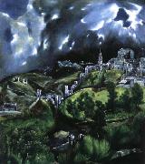 El Greco A View of Toledo oil painting on canvas